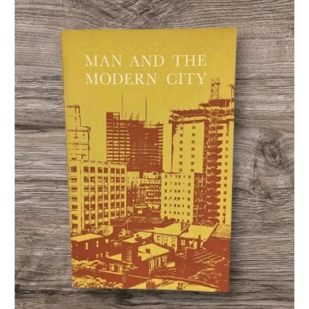 60s Man And The Modern City Essays University of Pittsburgh Urban Press Vtg 1966